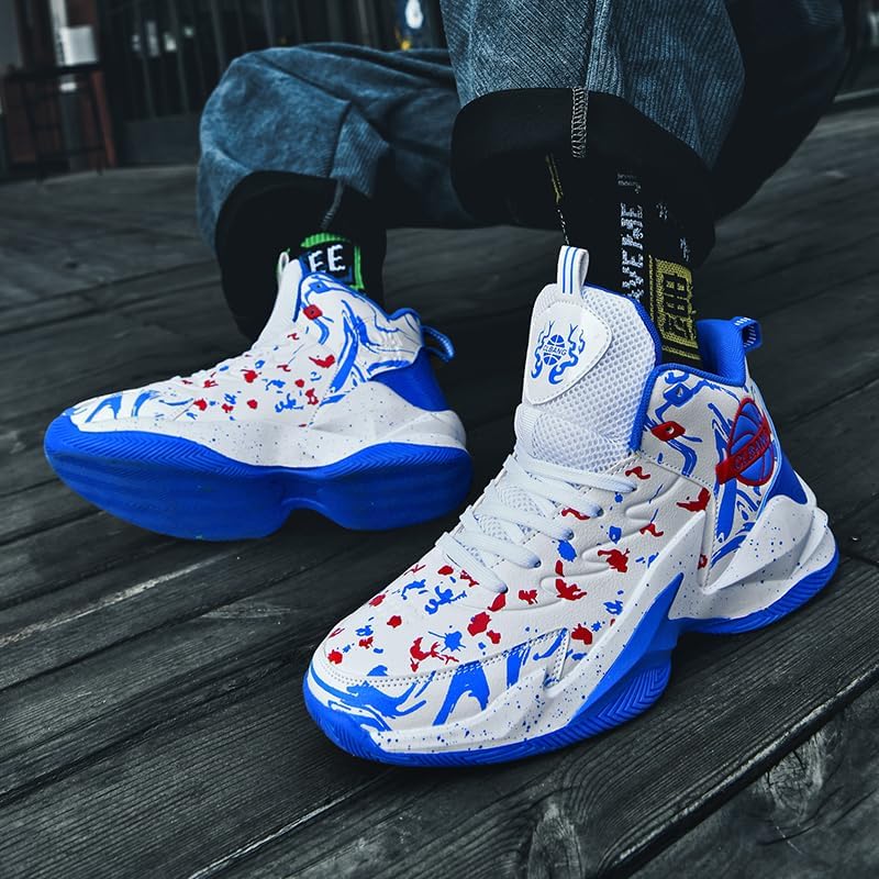 Basketball Shoes for Womens Mens Breathable Running Athletic Cushion Sports Fashion Sneakers Sport Volleyball Shoe