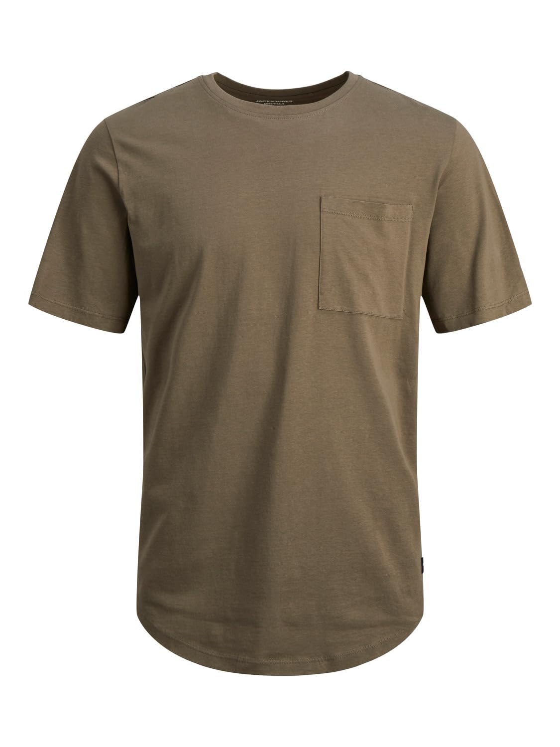 JACK & JONES Men's Jjenoa Pocket Tee SS Crew Neck Noos T-Shirt