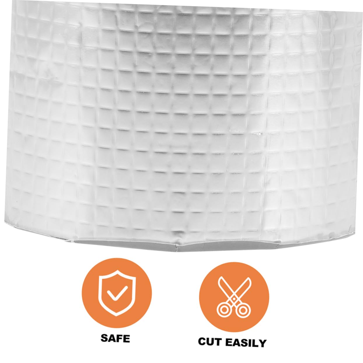 Cabilock Cinta de Sellado para Techo Cinta Autoadhesiva para Techo de Aluminio y Resistente al Clima Silver Tape