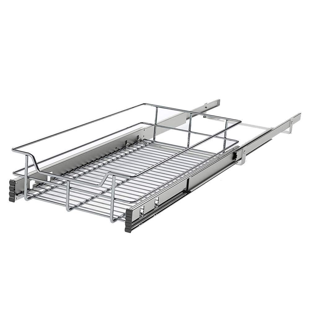 Buy STORKING Pull Out Organizer Single Wire Basket Shelf Sliding Drawer