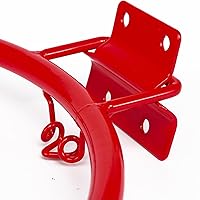 Vista 4 de Aro de baloncesto para niños, aro de baloncesto de viaje de ensueño, montaje en la pared, para interiores y exteriores, aro de baloncesto colgante