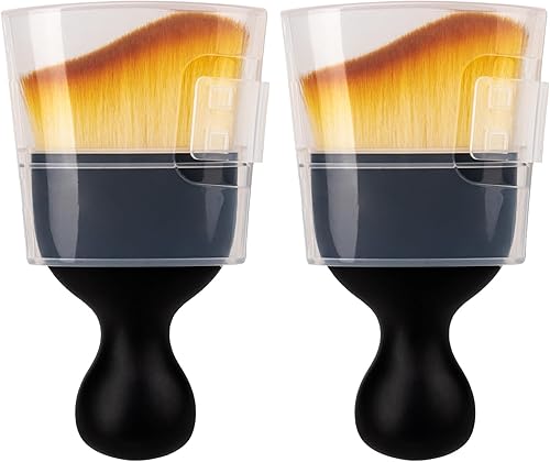 2 cepillos para detalles del interior del automóvil, cepillo para detallar el automóvil, cepillo para quitar el polvo, cerdas suaves, herramienta de