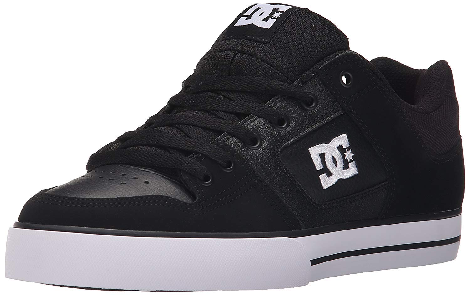 DC Men's Pure Casual Low Top Lace Up Skate Shoe Sneaker