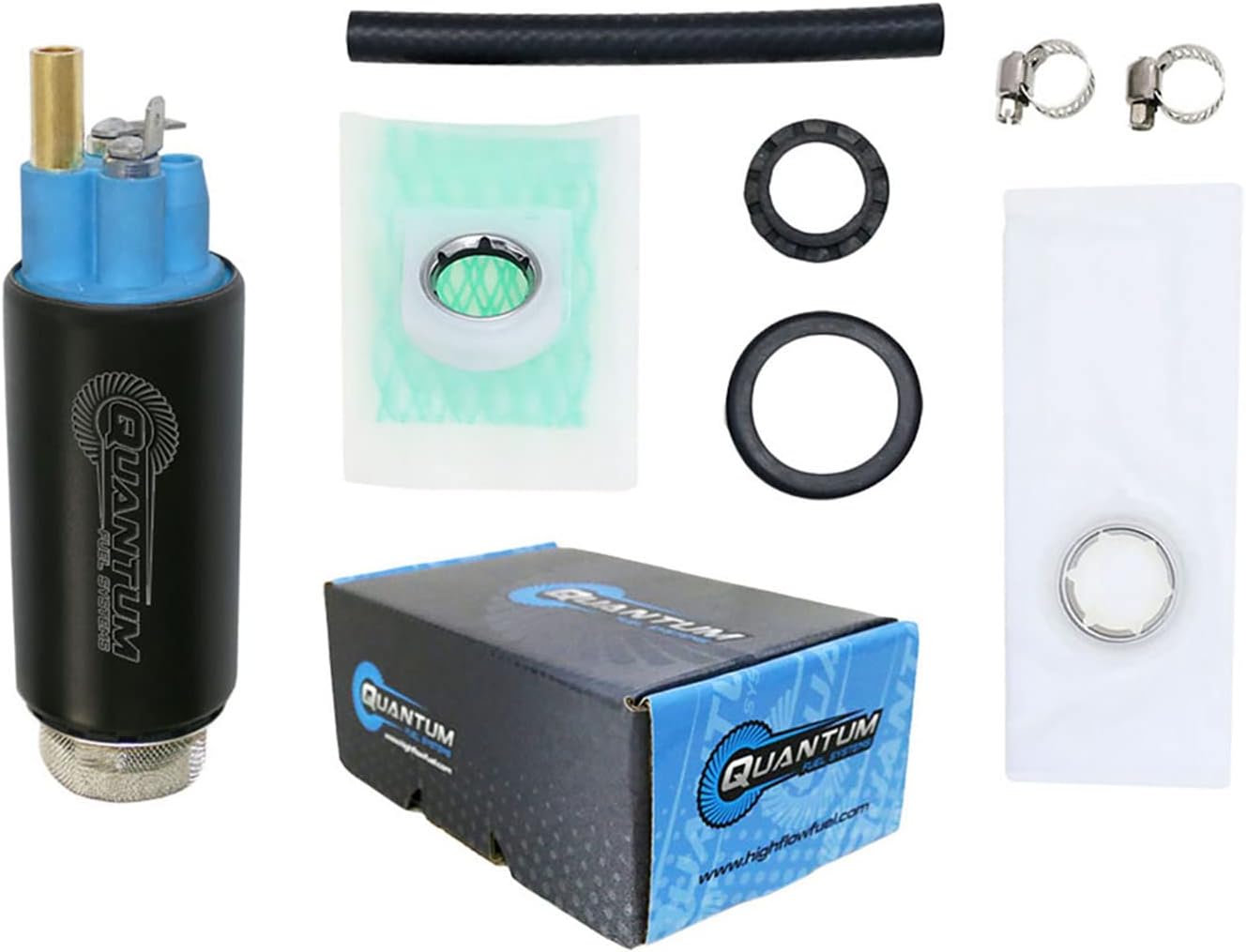 QFS Fuel Pump for Ford F150, F250, F350, F450, Bronco, Econoline, Lightning, Explorer, F53, F600, F700, 400-1100, & Club Wagon Models (1989–1998)