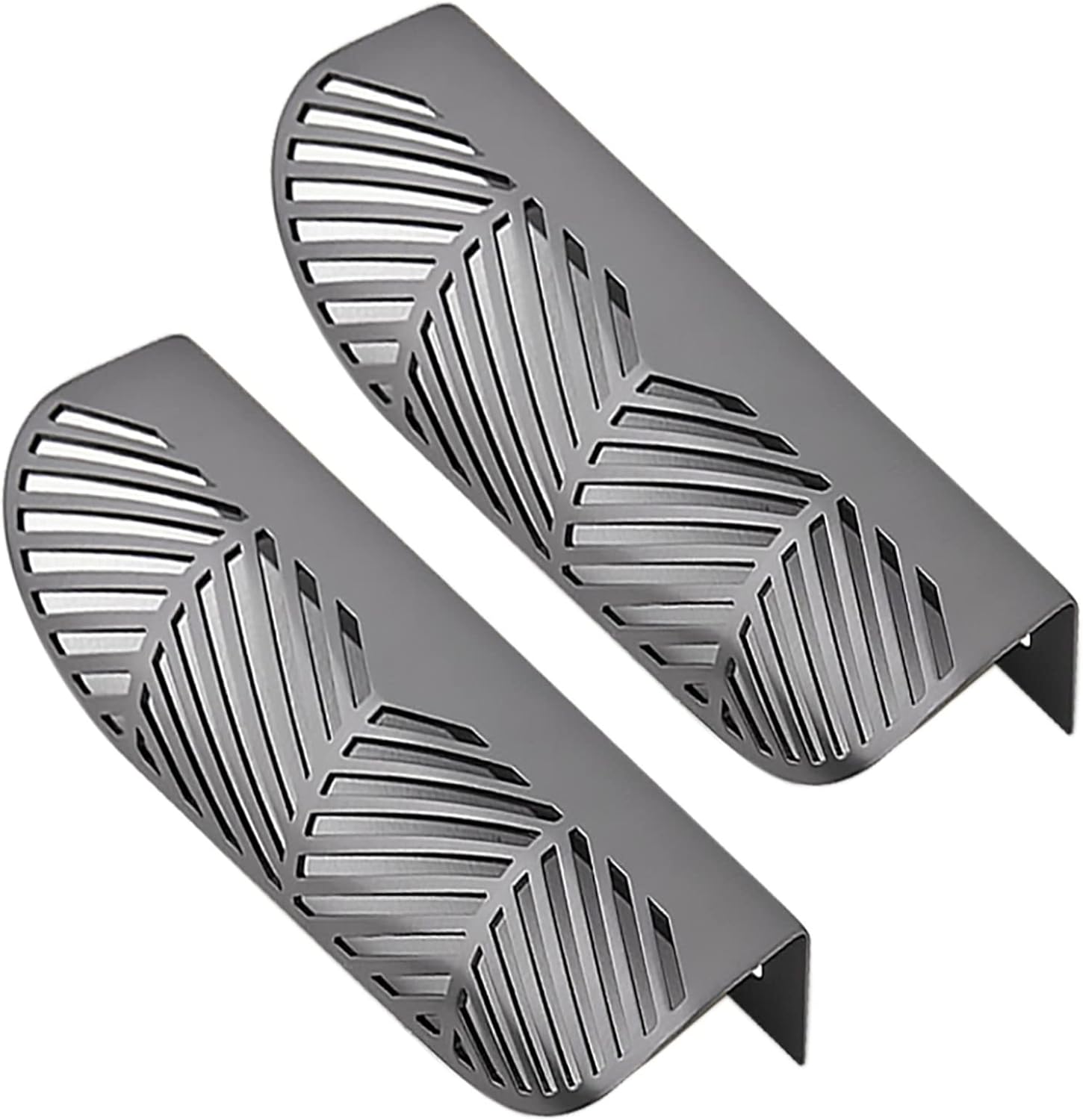 Manijas de muebles T, manija de la puerta, 2 piezas de latón? Manija de gabinete de gabinete invisible Manija de gabinete oculto, for el baño de cocina Manijas de hardware del gabinete (color: D, Tama