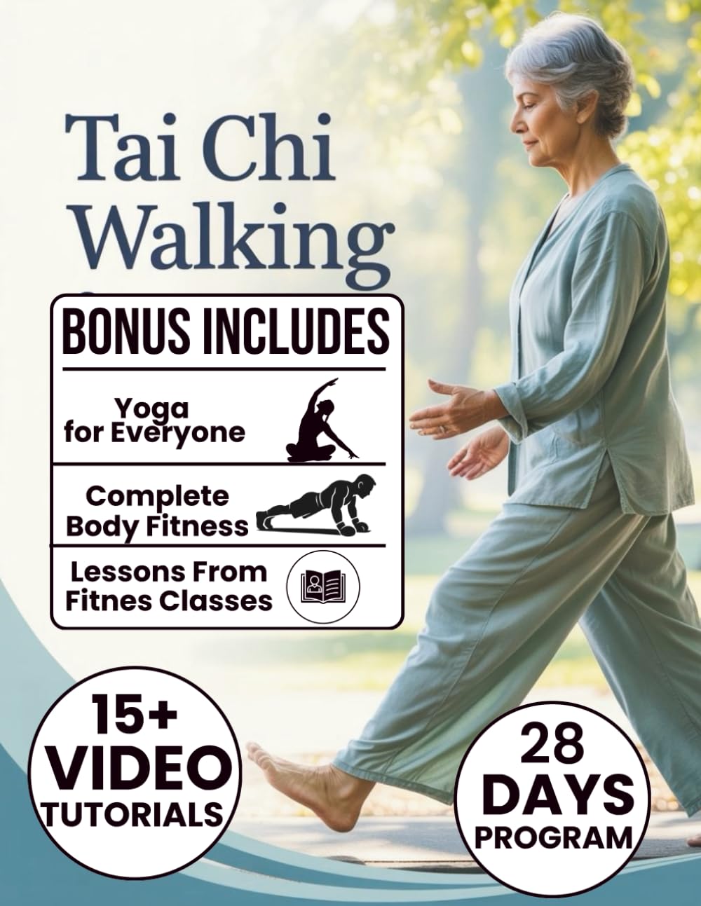 Tai Chi Walking: A 28-Day Plan to Improve Balance, Reduce Stress, and Build Confidence with Gentle, Beginner-Friendly Routines