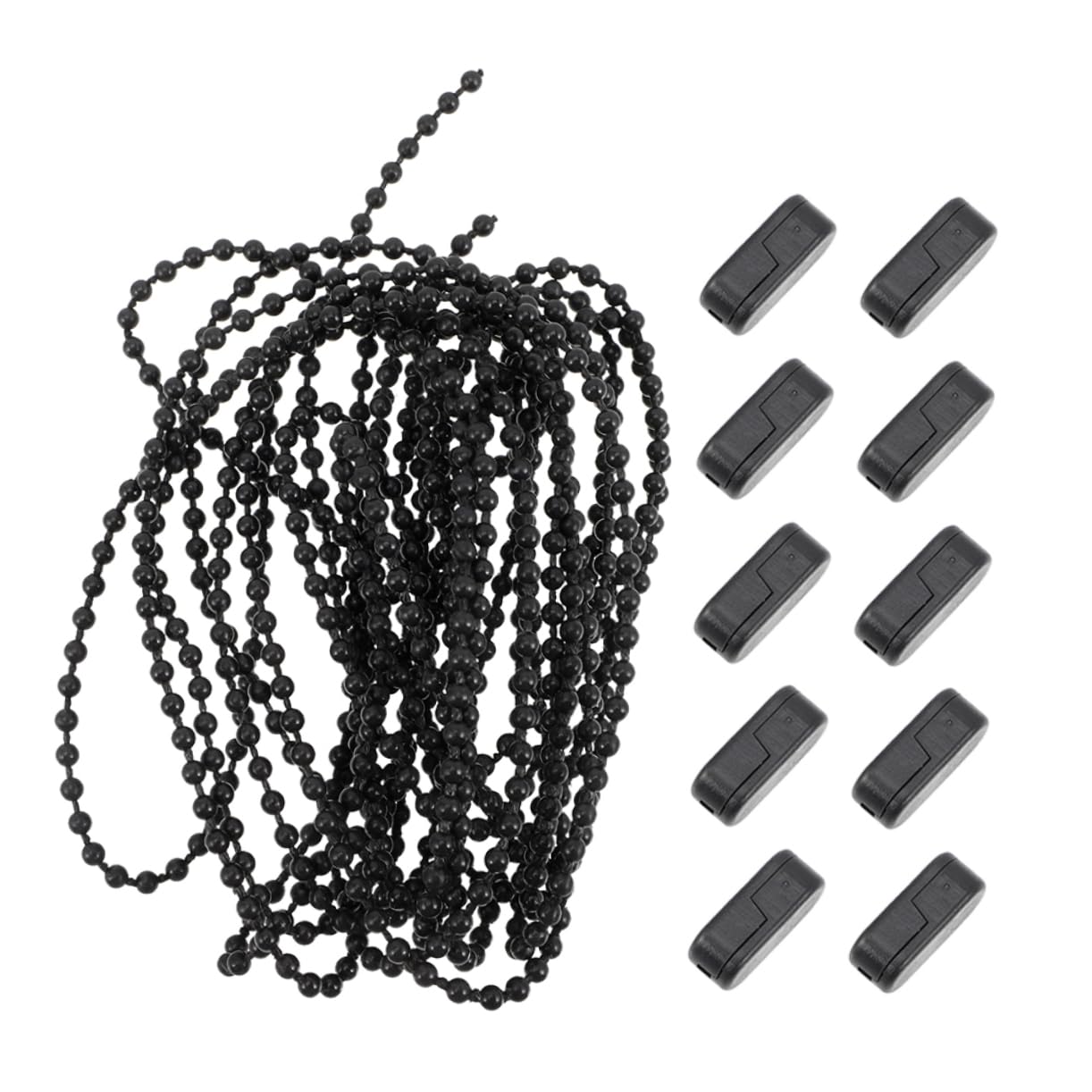 Ciieeo Curtain Bead Chain Set 5m Beaded Ball Chain Fittings Easy Installation Stylish