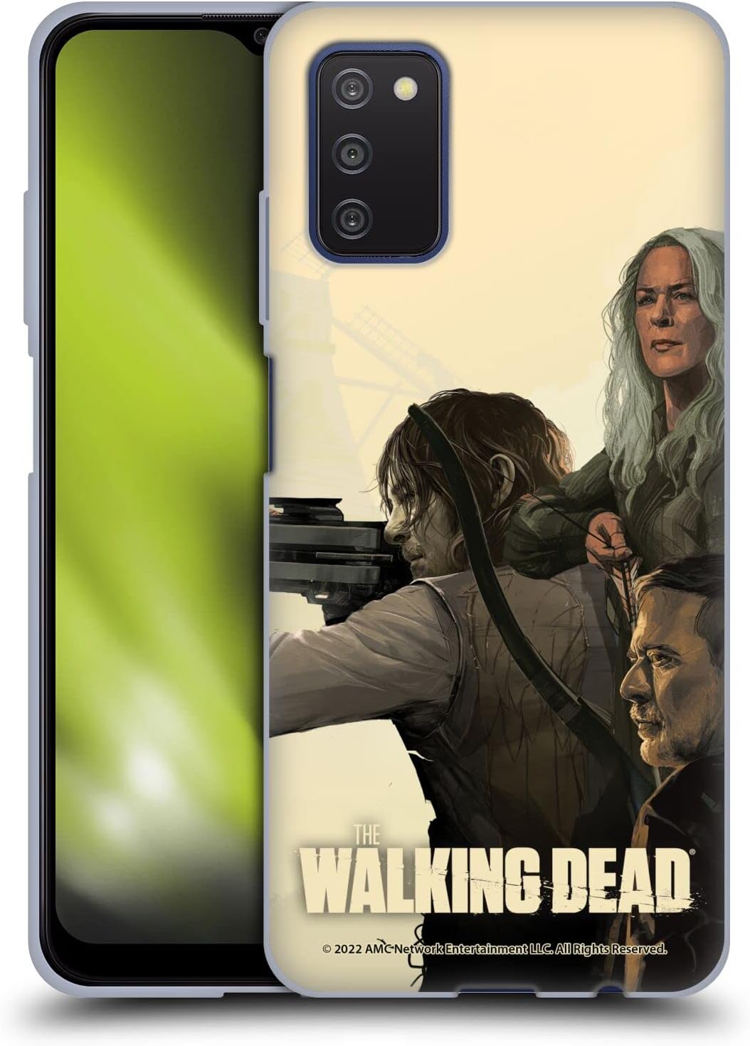 Head Case Designs Officially Licensed AMC The Walking Dead Group Season 11 Key Art Soft Gel Case Compatible with Samsung Galaxy A03s (2021)