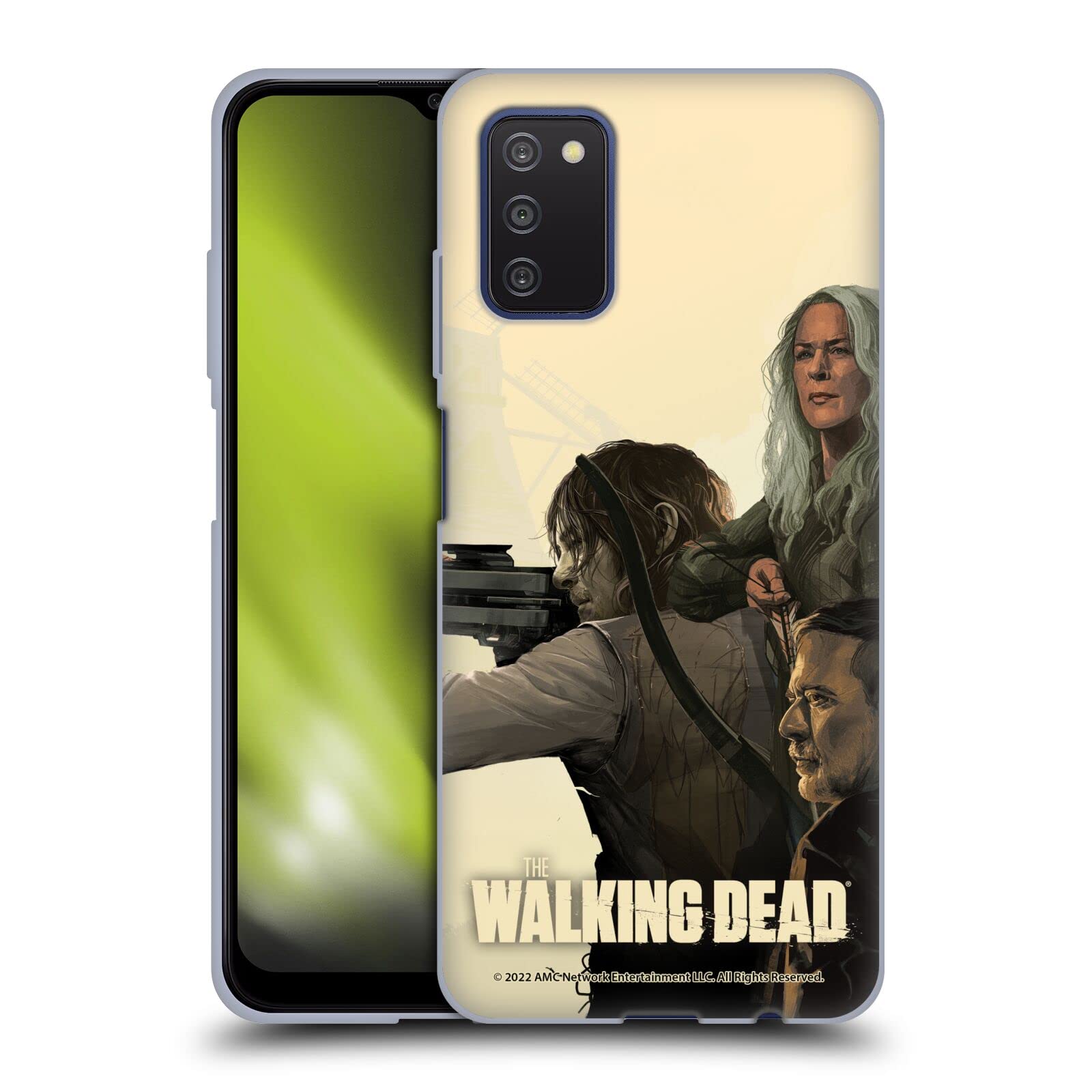 Head Case Designs Officially Licensed AMC The Walking Dead Group Season 11 Key Art Soft Gel Case Compatible with Samsung Galaxy A03s (2021)