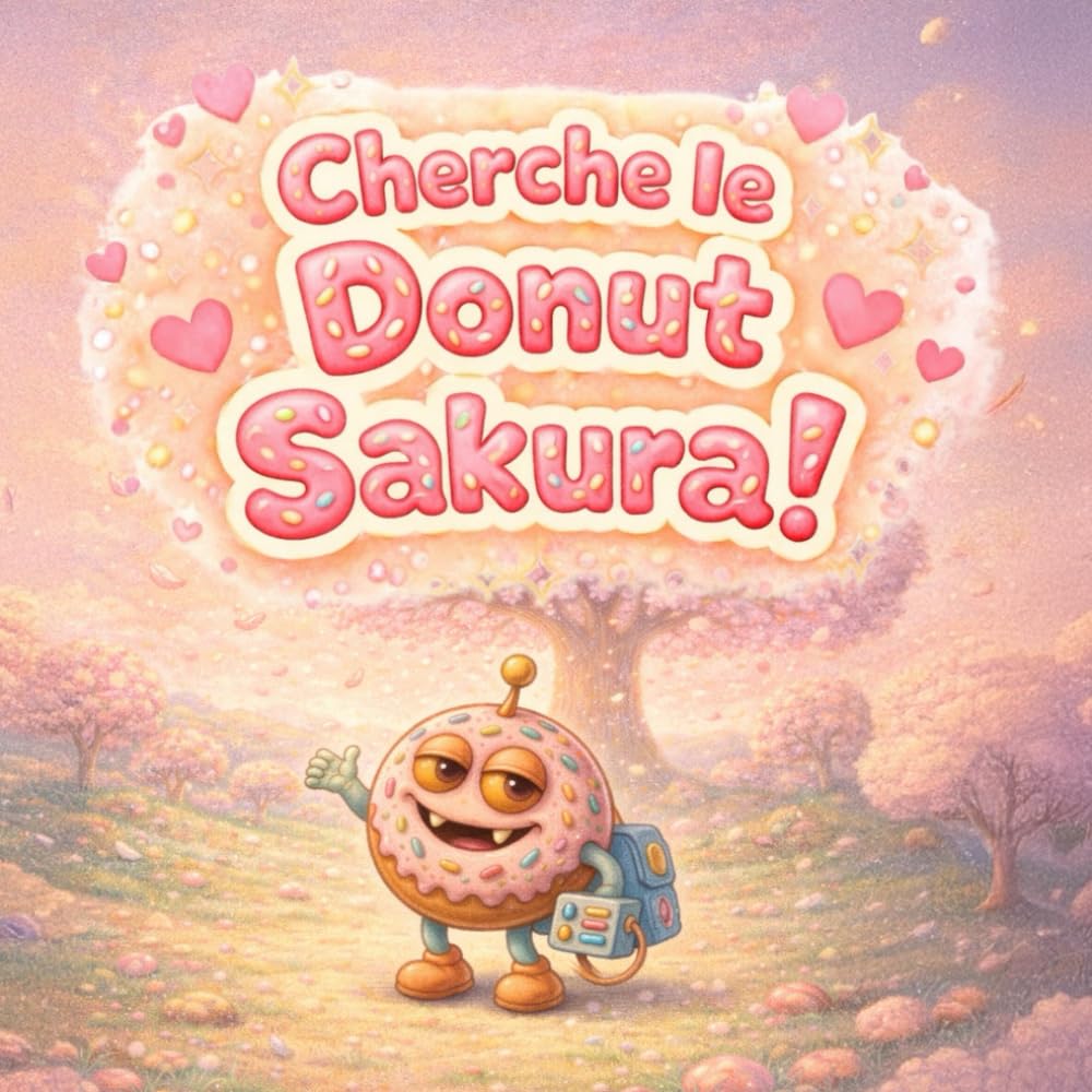 Cherche le Donut Sakura !: La douce aventure printanière de Sugar Naut (sugarnaut (édition française))