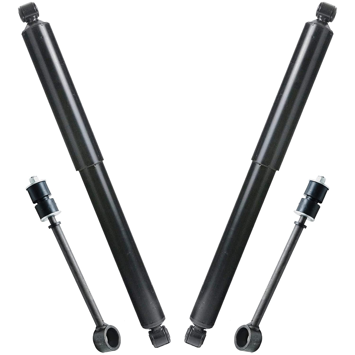 Detroit Axle - 4WD Rear Shocks Kit for 1985-1997 Ford F-250, 1997 F-250 HD