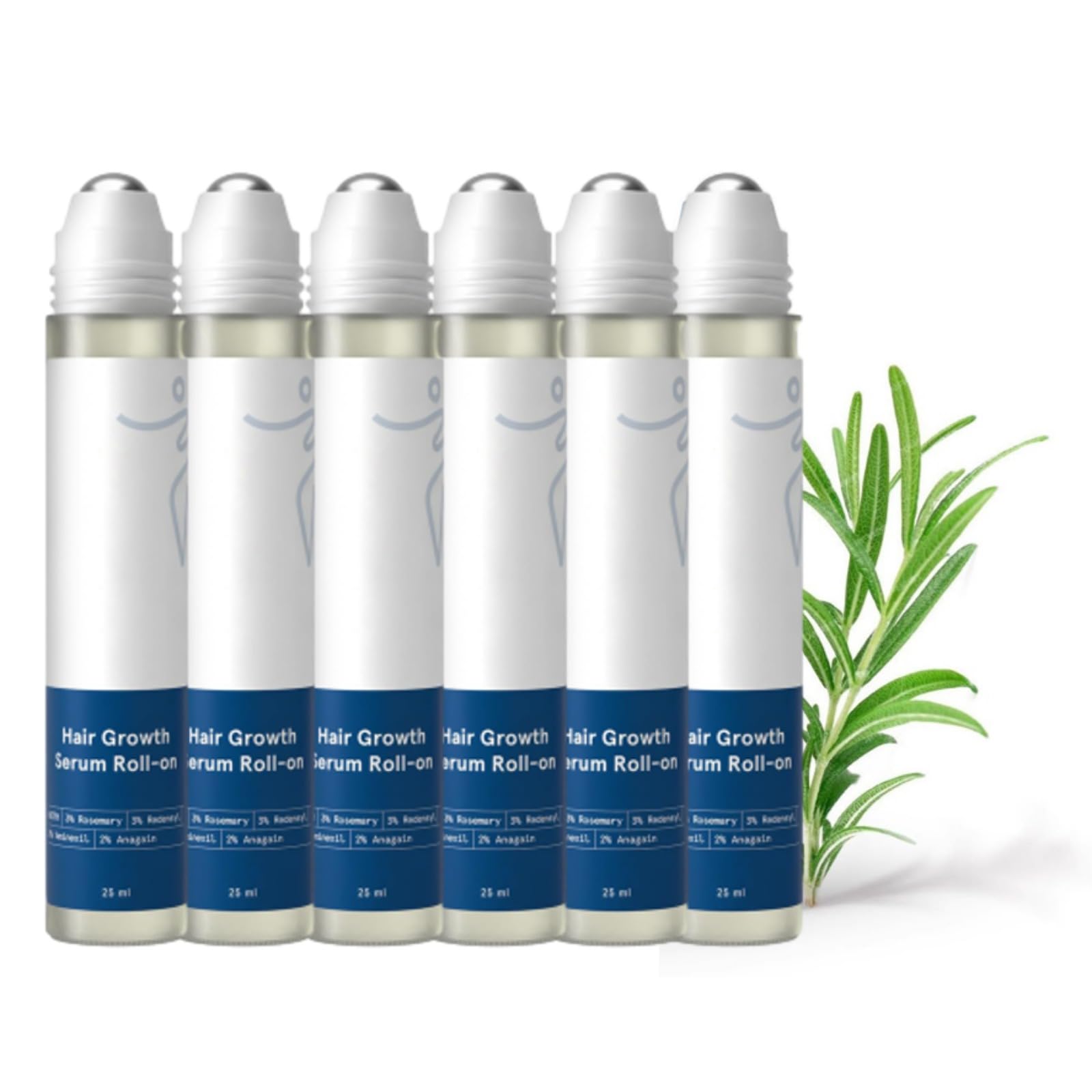 Depura - Siero per Capelli – Roll On Anti-Caduta, Fortifica Radici, Capelli più Spessi in Poche Settimane (1pcs)