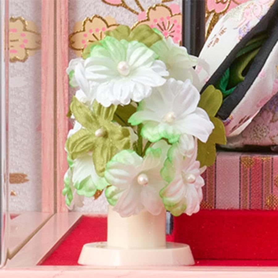 久月official 雛人形 親王ケース飾り オルゴール付 5H-KK57-Z