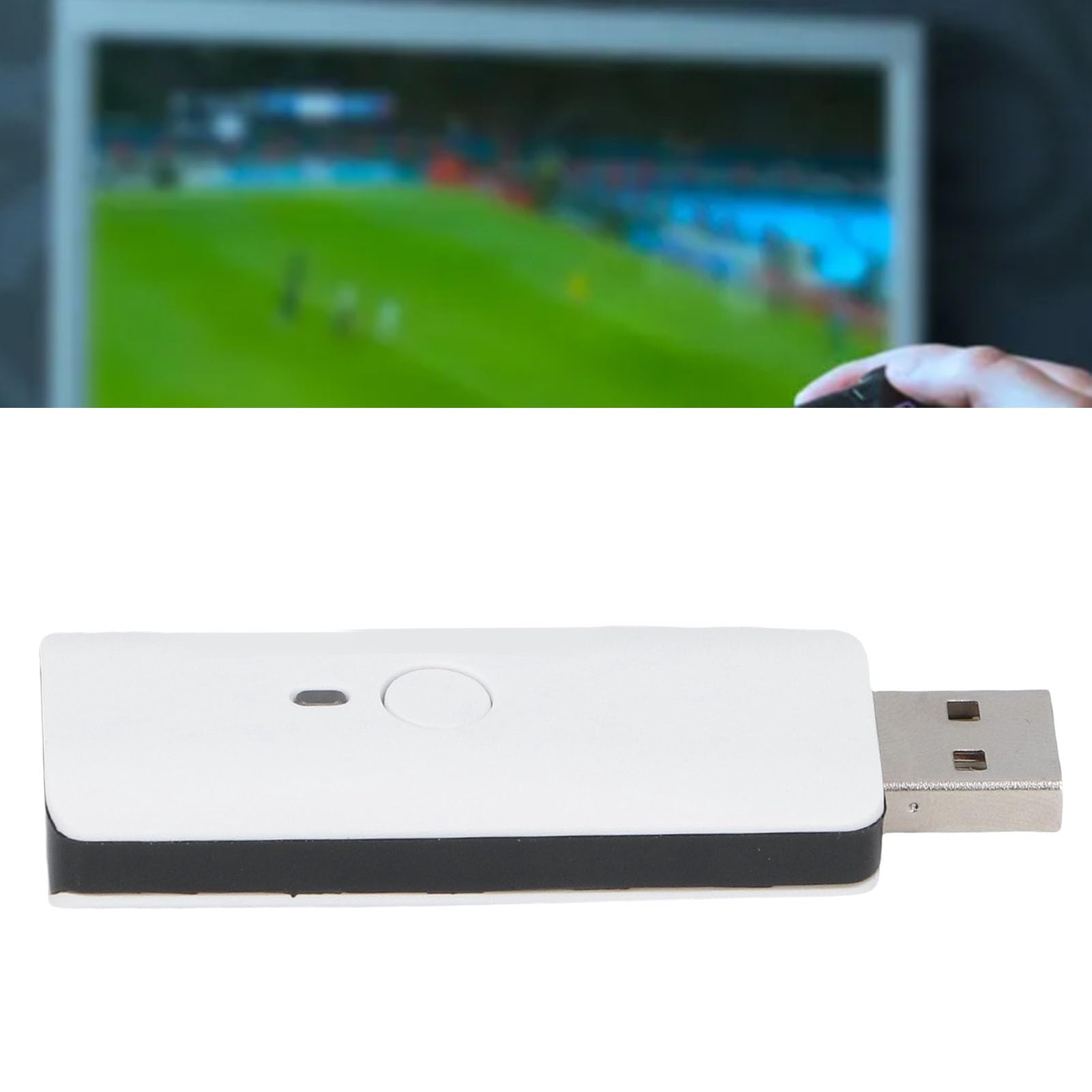 Adapter Kontrolera Bezprzewodowego, Odbiornik Gier USB ze Zintegrowanym Bluetooth V5.3, Plug and Play, Zero Opóźnienia, Konwerter Adaptera Kontrolera Bezprzewodowego dla Konsoli,