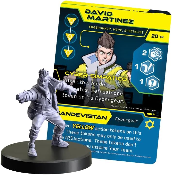 Monster Fight Club, Night City Edgerunners Miniatures: Santo Domingo Starter Gang