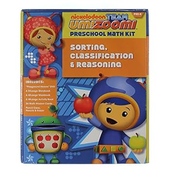 Paperback Team Umizoomi: Sorting, Classification & Reasoning Pre-K Math Kit (Playground Heroes) Book