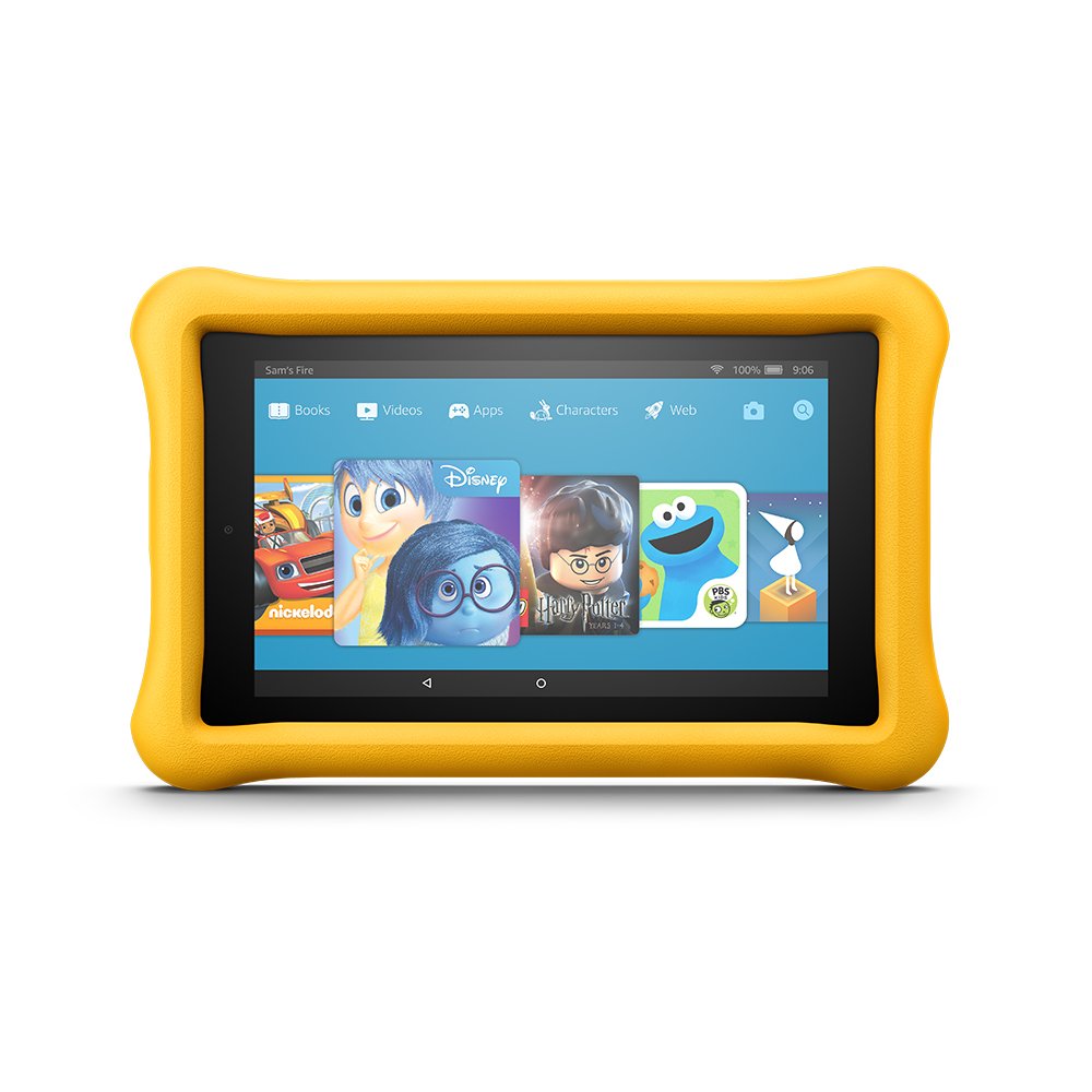 Tablet Kindle Fire 7 Kids 16GB (amarelo) : Amazon.com.br