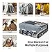 POQUSH Gifts for Him/Men/Husband,Husband Birthday Gift from Wife,Anniversary Romantic Presents I Love You Gifts Blanket 60x50in