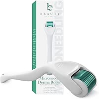 Derma Roller Microneedling Roller - Titanium 0.25mm Micro Needler Face Roller, Microneedle Roller for Skincare Tools for Face, Beard Roller Derma Roller
