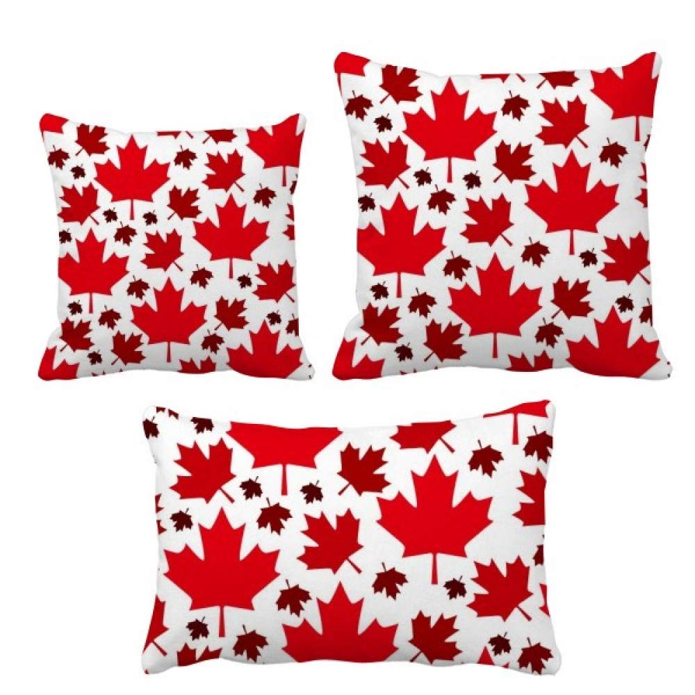 Housse de coussin Canada avec garnissage pour vos soirées cocooning