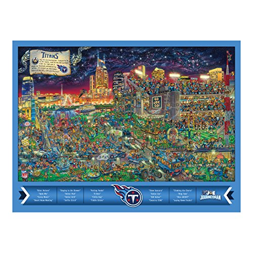 YouTheFan NFL Tennessee Titans Joe Journeyman Search Puzzle - image 4