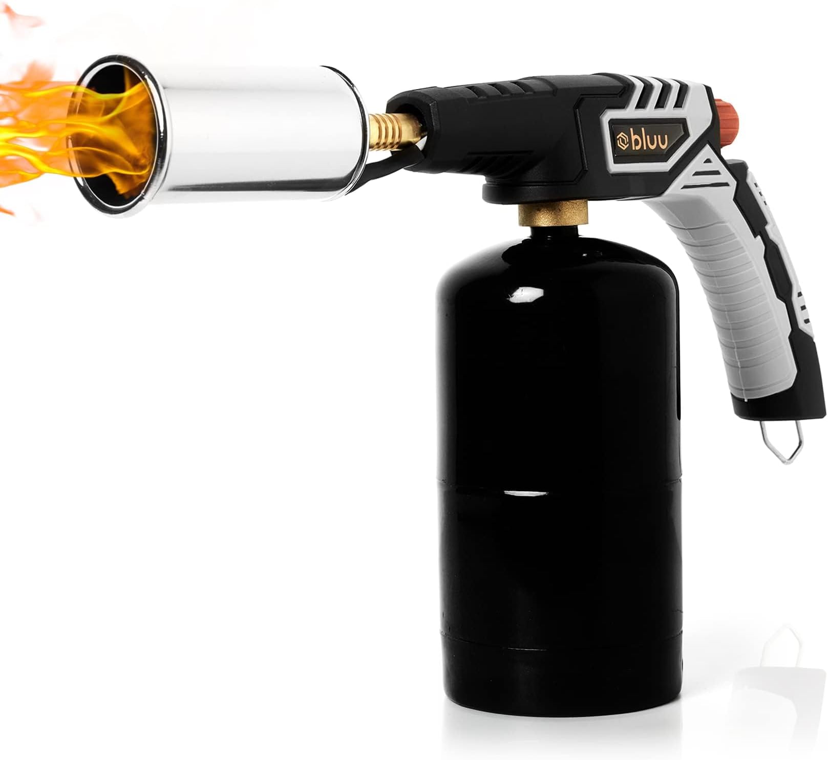 BLUU POWERFUL Grill & Cooking Propane Torch - Sous Vide -Outdoor Charcoal Starter - Professional Grilling Torch Lighter Kitchen Tool - Culinary Torch Gun for People Who Want The Best Torch for The Job