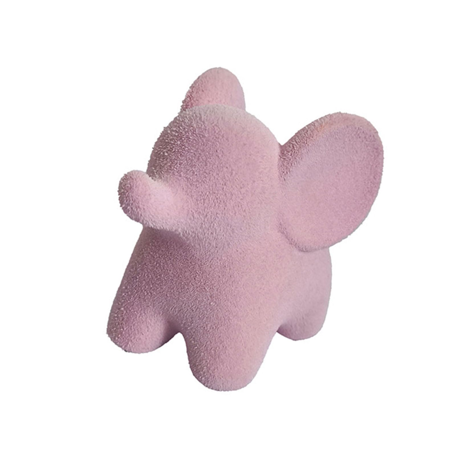 Zbiianxer A Good Luck Elephant Figurines Resin Elephant Statues Figurines Table Ornament For Home Decorations Collections Gift Resin