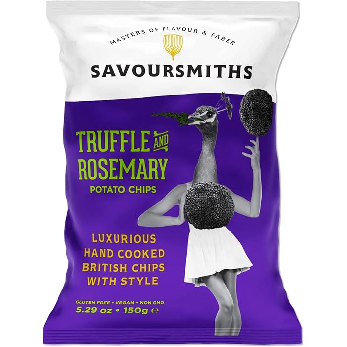 Buy SAVOURSMITHS Hand Cooked Potato Chips, Truffle & Rosemary, 5.29