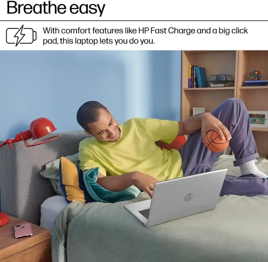 Miniatura 4 de HP Laptop 17, pantalla HD+ de 17.3 pulgadas, Intel Core i3 Gen 13, 8 GB de RAM 768 GB de almacenamiento (256 GB PCIe SSD + unidad portátil de 512