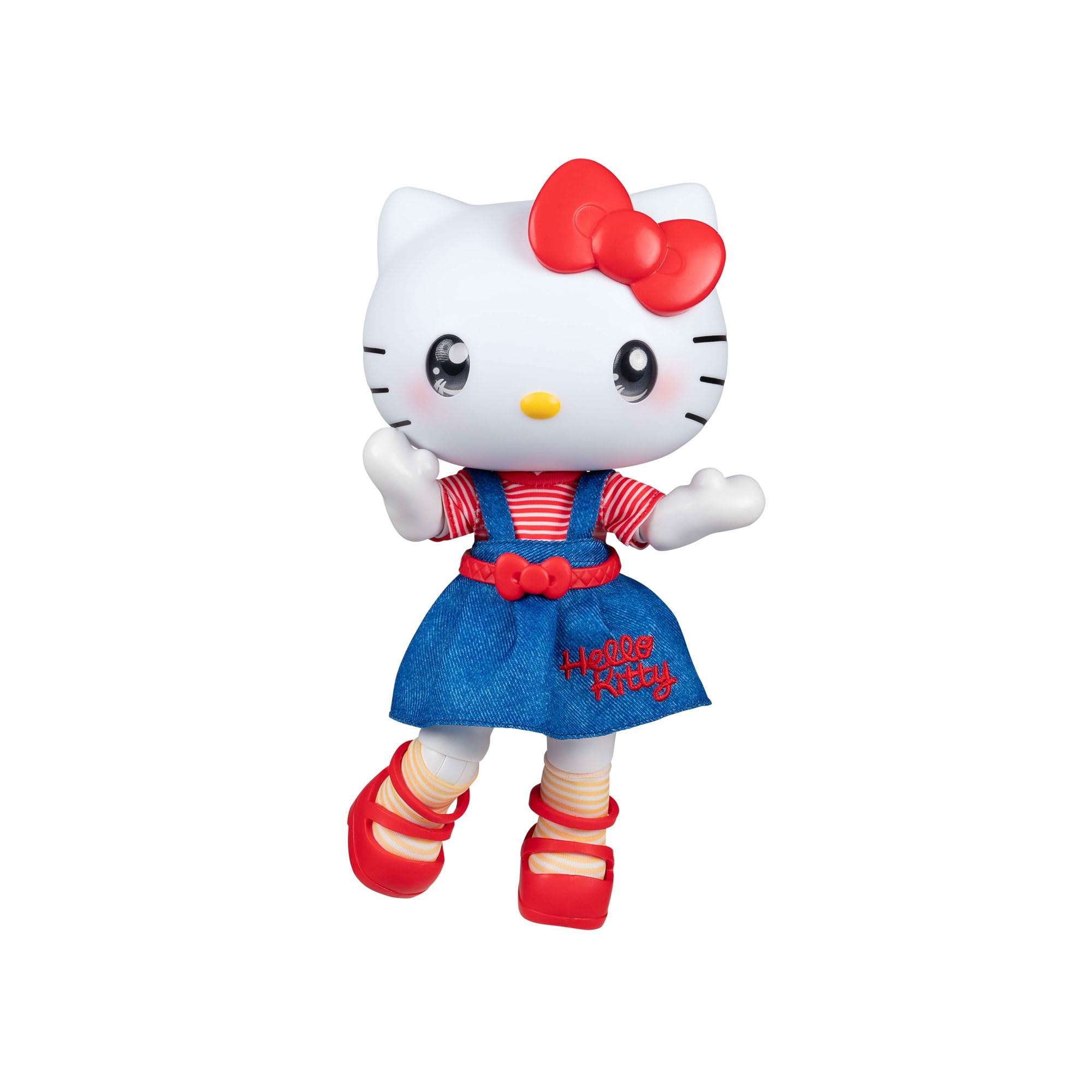 Hello Kitty - Lalka Premier o wysokości 20 cm, 9 punktów, zdejmowane ubrania i akcesoria, dla kolekcjonerów, dziewcząt i dzieci od 3 lat