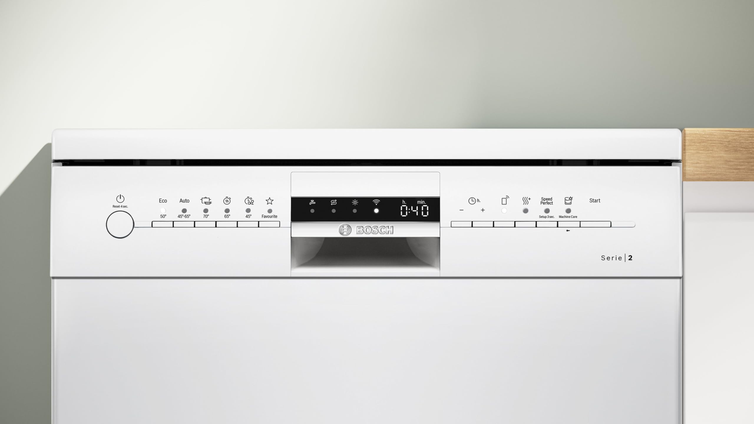 Bosch SMS2ITW65E, Série 2, Lave-vaisselle pose-libre, 60 cm, Blanc