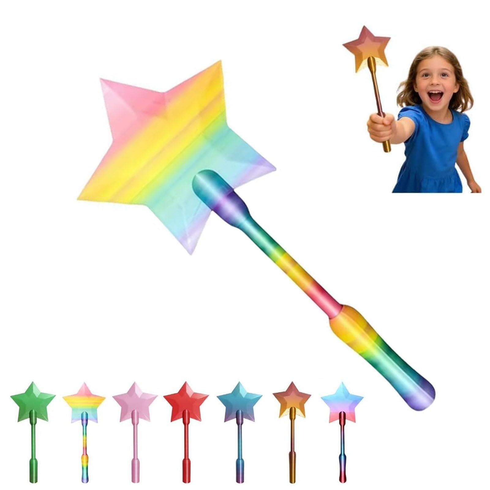 Credit Card Wand - 3D Printed Wand Taps To Pay, Funny Middle Finger Card Holder, Creative NFC Payment Tool with Pixel Design, Easy Checkout, Gag Gift for Friends Coworkers (Multicolor)