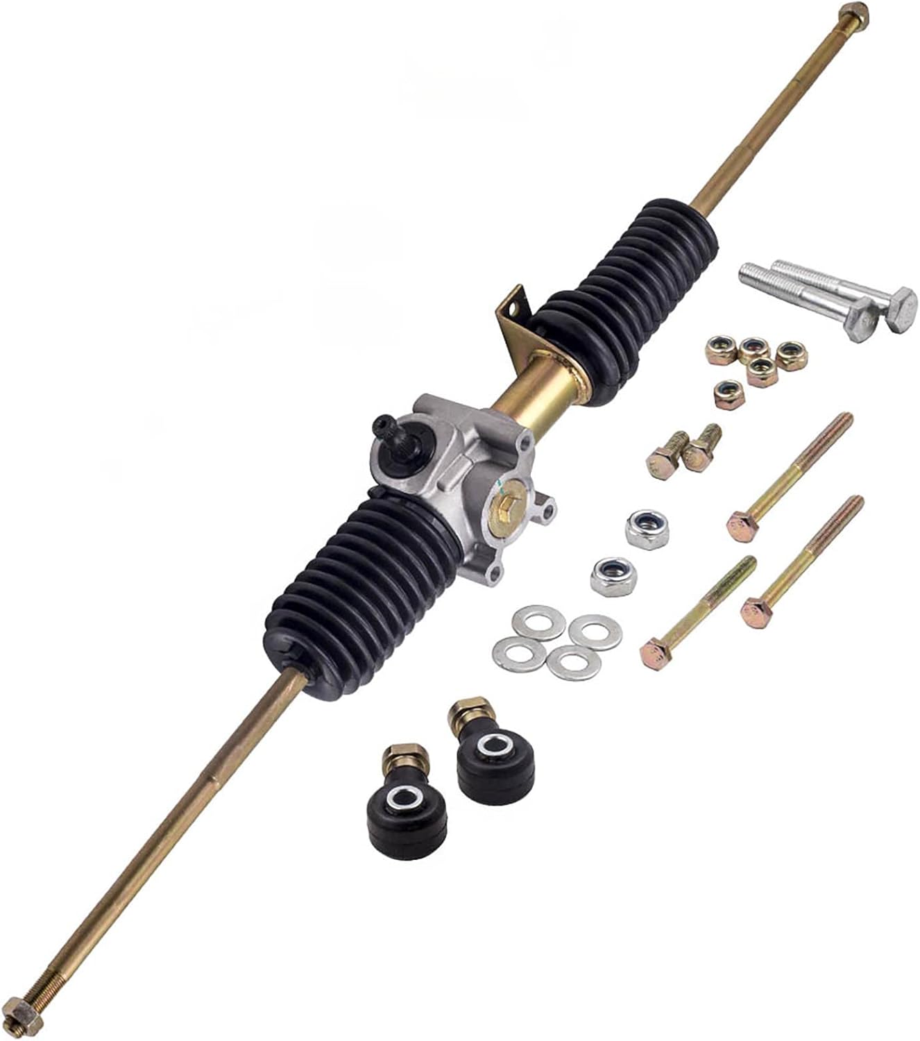 Tuningsworld Steering Rack and Pinion without Tie Rod Ends 1823497 for Polaris RZR 800 EFI 2008-2014, RZR 800 Steering Gear Box Assembly for RZR 800(w/Tie Rod Ends)