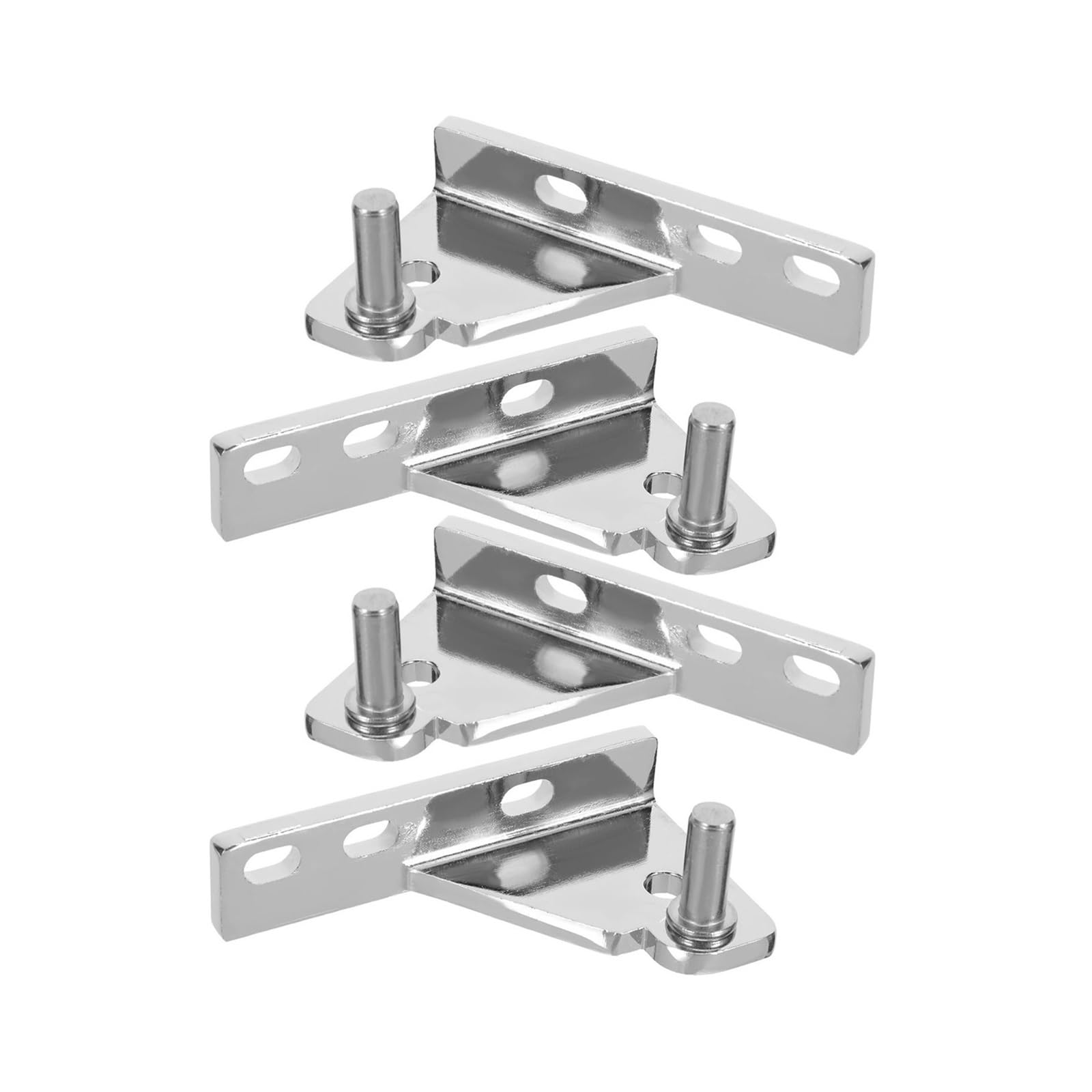 4Pcs Commercial Door Hinge, Compatible For Universal, Replacement Hinges For Refrigerator Freezer Cooler Oven