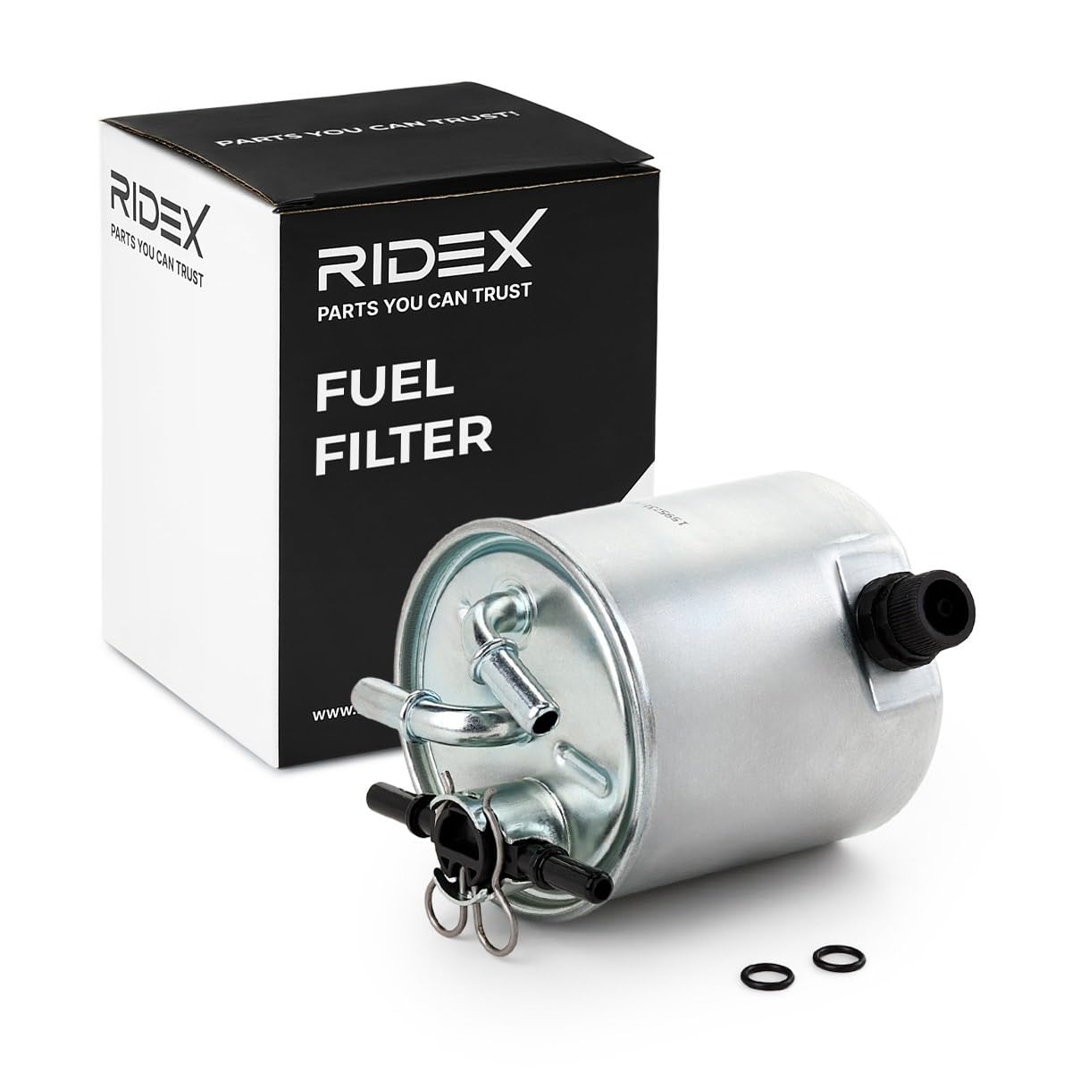 RIDEX 9F0099 - Filtro Carburante Universale Per Sebring, Demio, Starlet, Celica, Camry E Altri - Metallo - 6