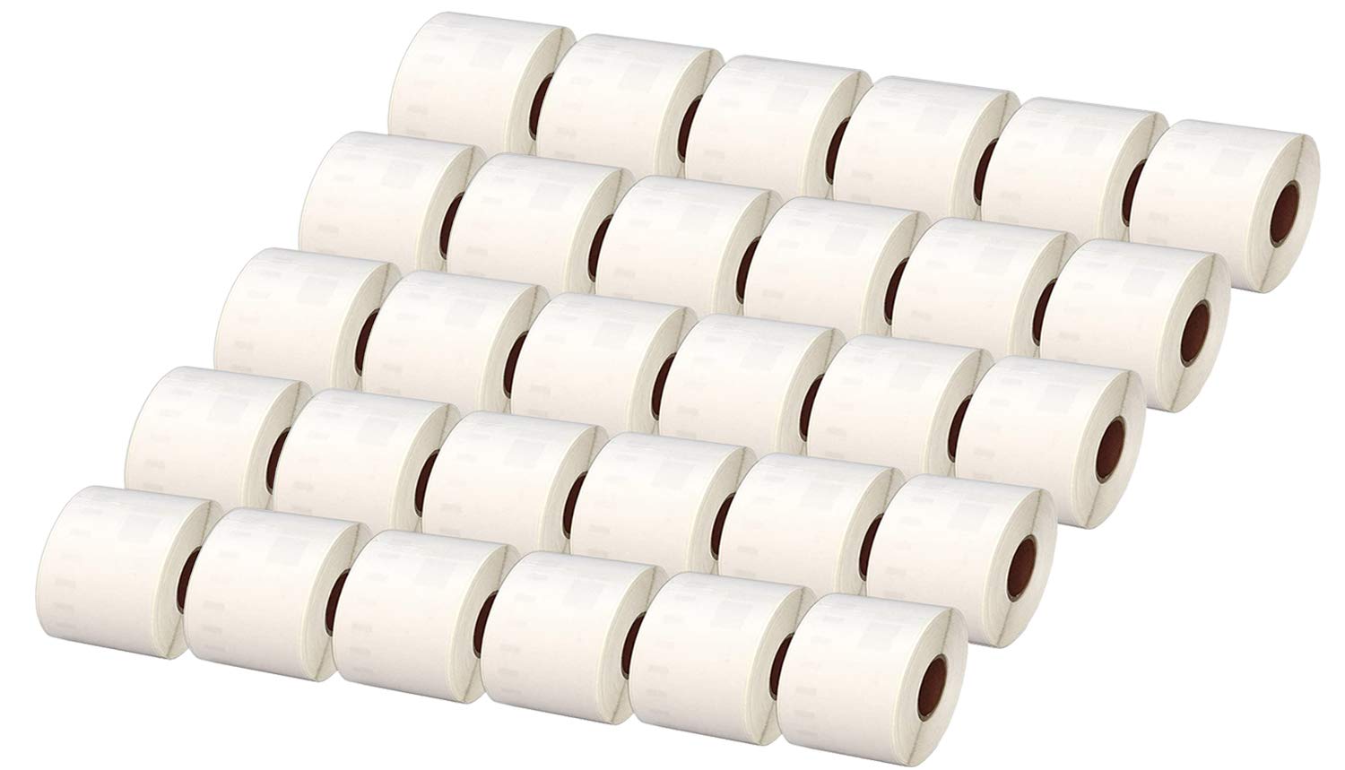 Aftertech 30 x 99014 54 x 101 mm kompatible Klebeetiketten (220 Etiketten/Rolle = 6600 insgesamt) für Dymo LabelWriter Seiko SLP Etikettiermaschinen S0722436 30x99014