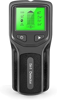 Detección de Oro y Plata, Detector de Metales 5 en 1, Detector de Pared, medidor de Espesor de Pared, luz de Fondo, Detector de Montantes de Pared, escáner electrónico de Pared, buscador de Oro