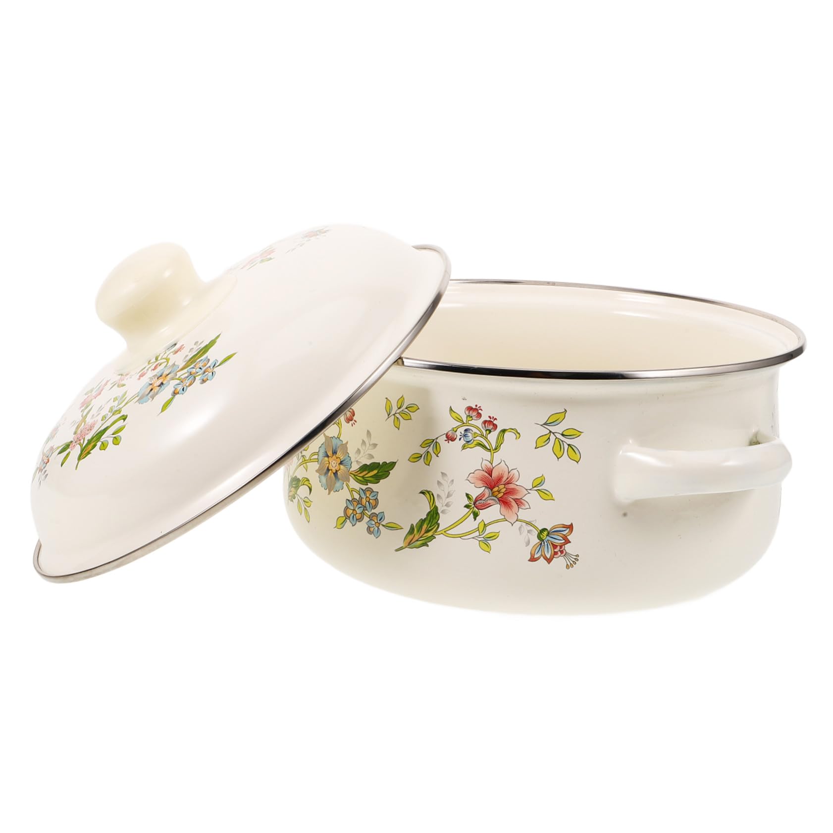 Émail résistant haute température pour cette cocotte 18 cm