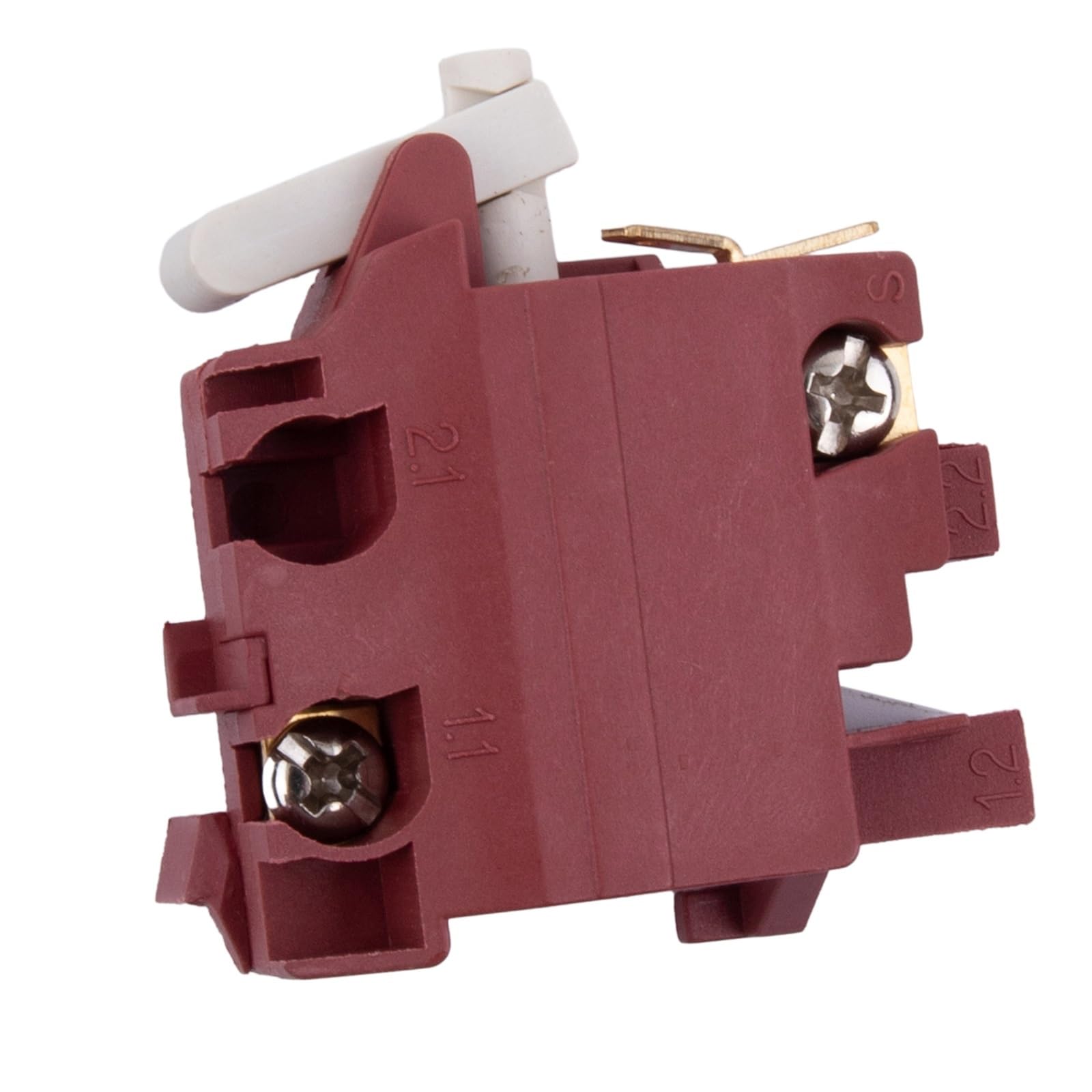 1 interruptor de botón de repuesto for amoladora angular PWS de 115 mm y 125 mm. Interruptor de botón de gatillo for pulidora angular.