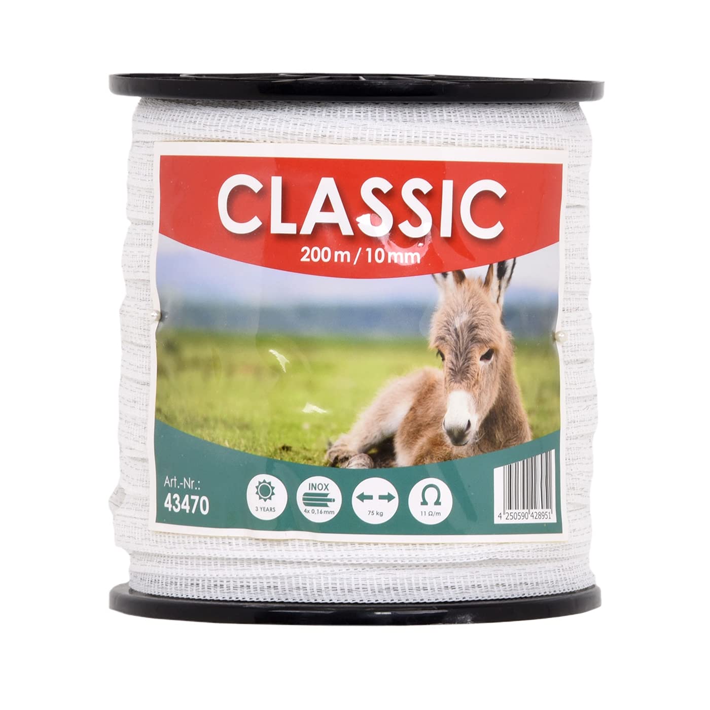 Banda Per Recinzioni AKO Top Line Plus 200m X 20mm Verde 5x0,30mm - Foto 9