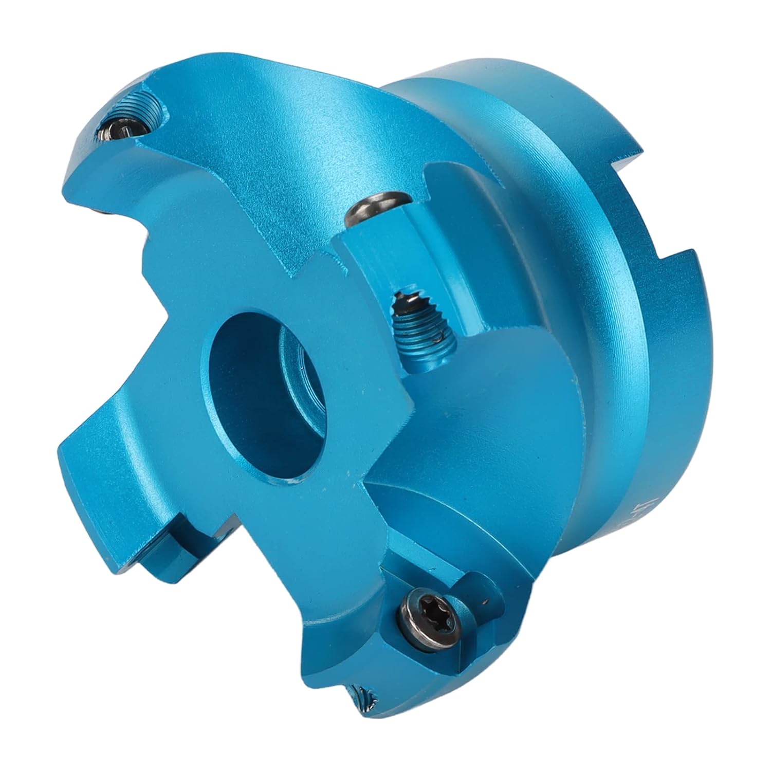 CNC Lathe Face Mill High Efficiency Milling Cutter 4 Flutes Aluminum Alloy Tool for Metal Machining
