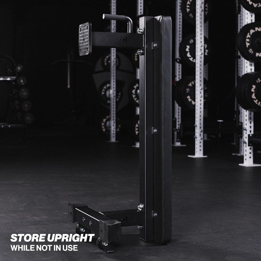 Elite Series Single Post Flat Bench, Rated 1,000 LB, 2.5" Thick Vinyl Pad, Dedicated Home Gym Competition Weightlifting & Strength Training Utility Bench