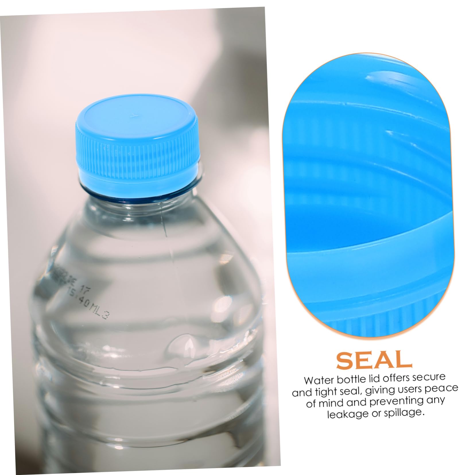 Amazon｜Zerodeko 200個 瓶のキャップ ペットボトルの密閉蓋 水筒用の