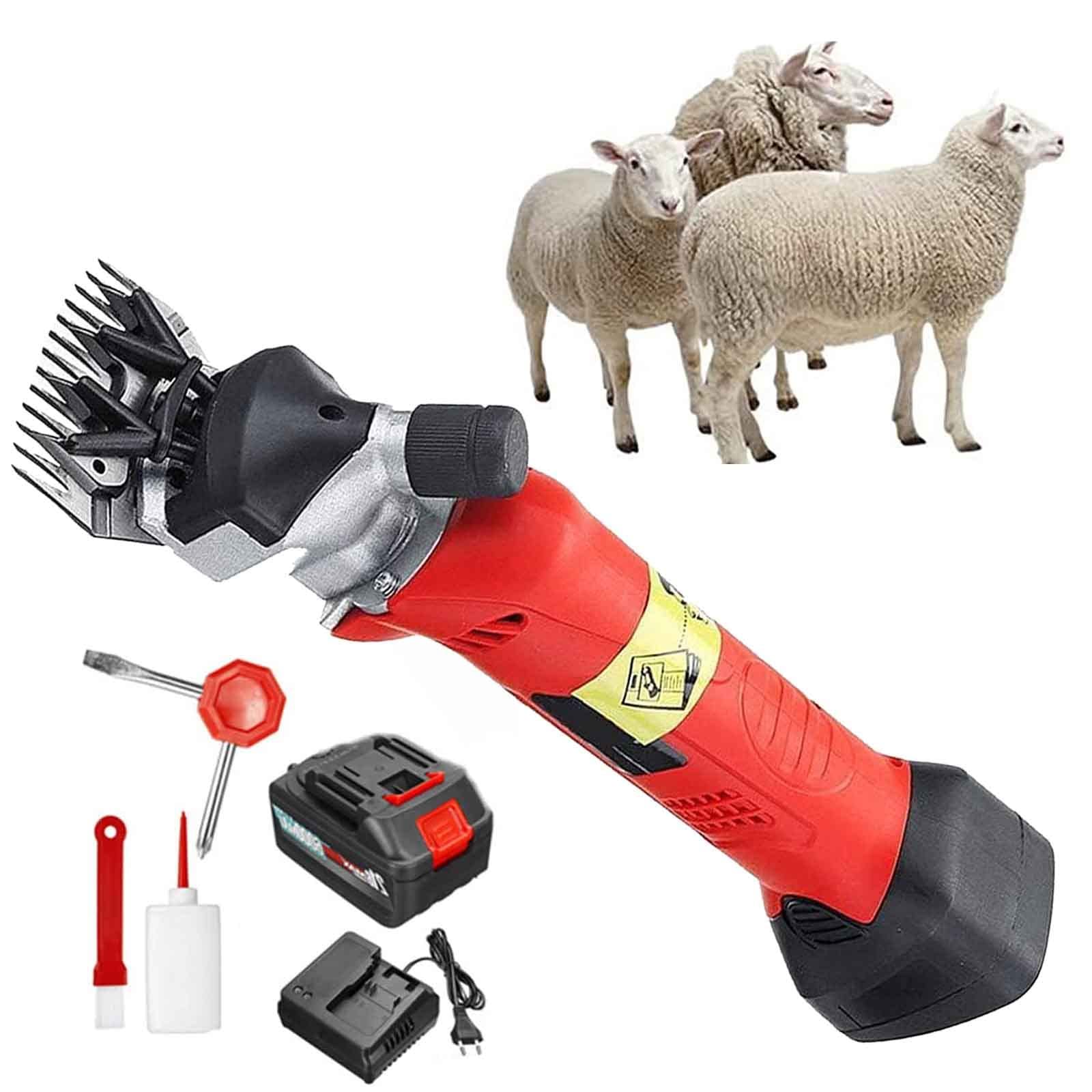 Sheep Shearing Clippers HEWXWX 1500W Heavy-Duty Electric Animal ...