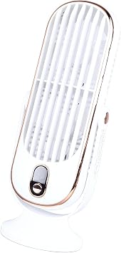 Desktop Tower Fan, Quiet Table Fan Oscillating Tower Table Fan USB Plug In Fan Table Tower Fan for Car Home (White)