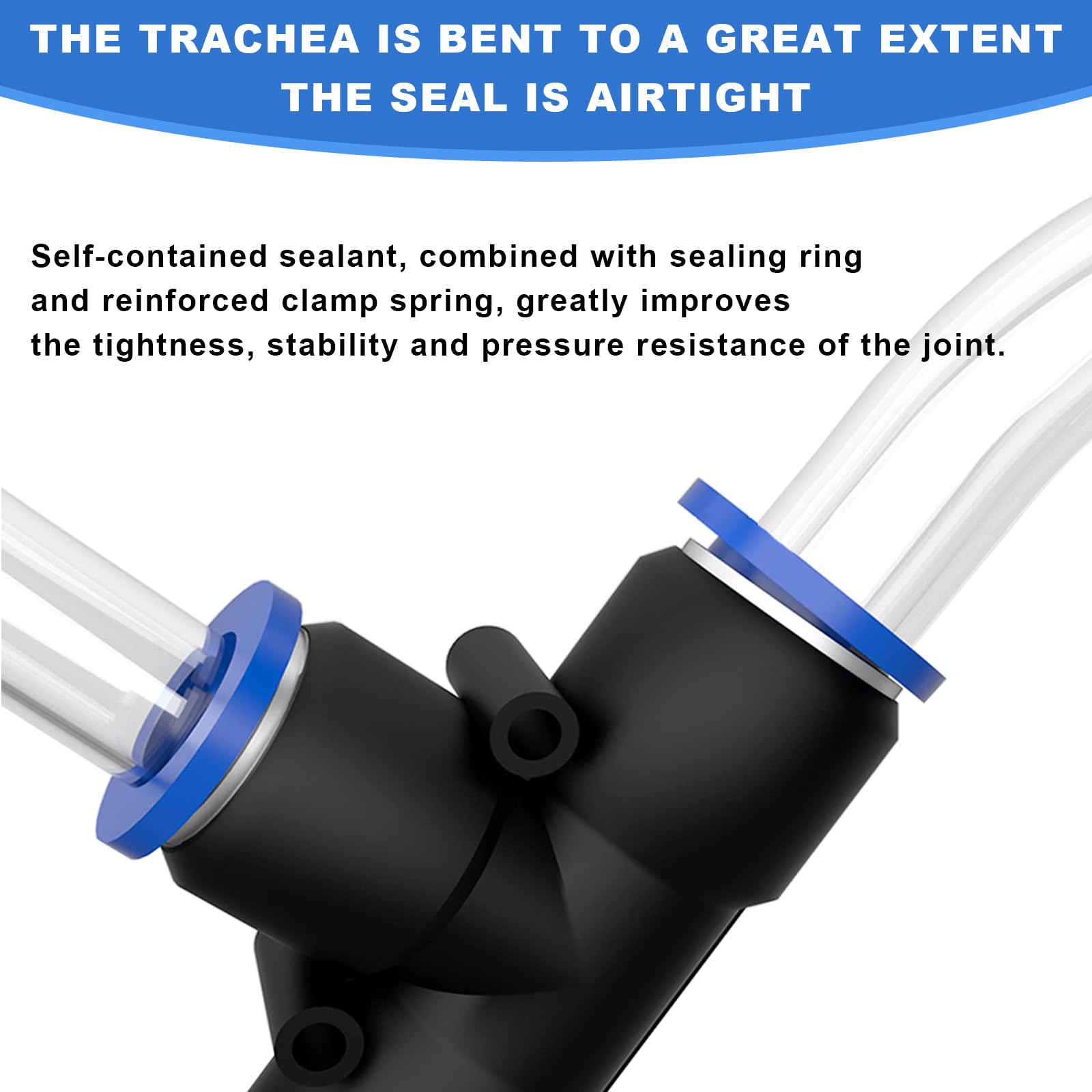 Lot de 10 connecteurs pneumatiques coudés à 90° - 16 mm - Fixation rapide - Adaptateur de conduite d'air PV - Adaptateur Push to Connect - Raccords à libération rapide (10, PV-16 mm)