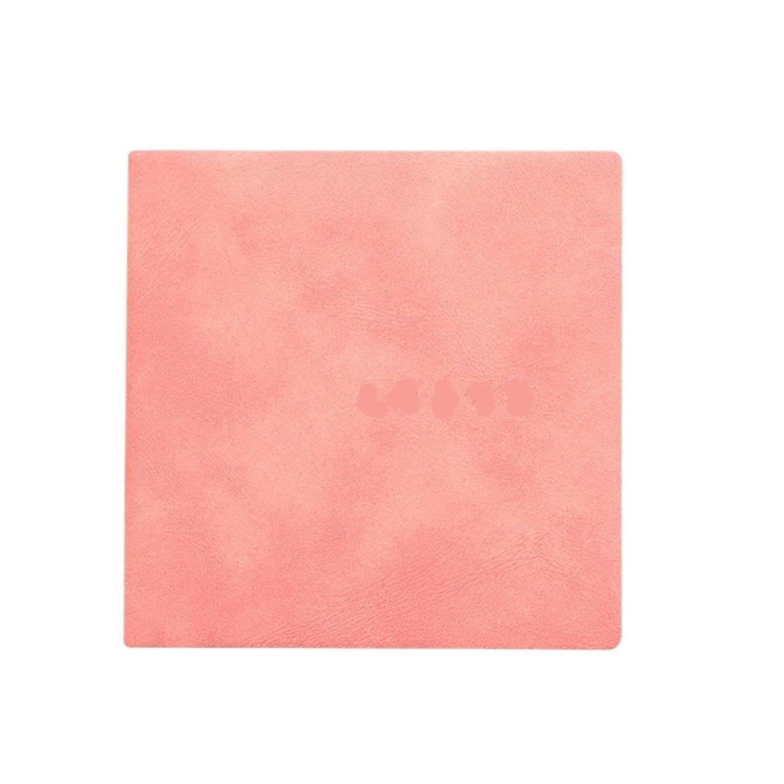 Notatnik, Blok Notatek Notatnik W Miękkiej Oprawie, Kieszonkowy, Gruby Rejestrator Słownictwa Zeszyt do Biura i Szkoły(Pink)