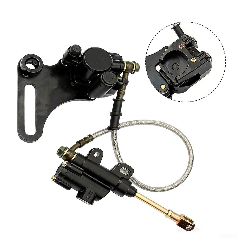 Ensemble de frein à disque arrière de 15 mm pour motos 125 cc 140 cc tout-terrain VTT et motos tout-terrain Kit de frein conçu pour fournir une puissance d'arrêt stable et sûre