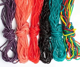 String Licorice Laces, One Pound Gift Bag (Blue Raspberry)