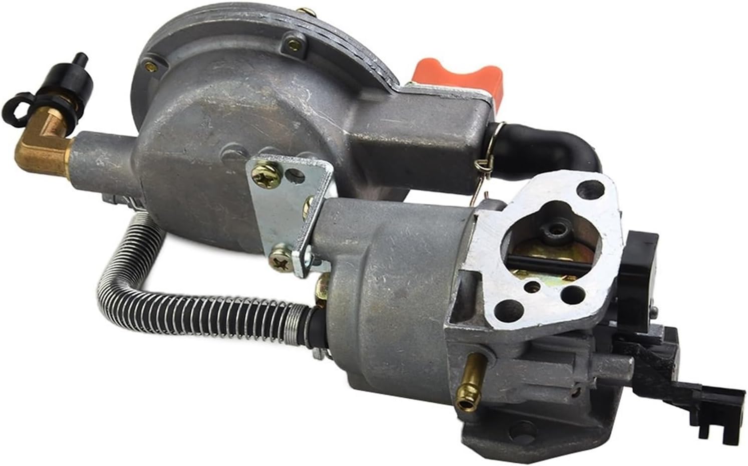 YAEGER Conversion Kit for Petrol Generator 2-5KW to Use Methane for CNG/for Propane for LPG Gas Zero Pressure Regulator Carburetor Dual-Fuel for LPG for NG